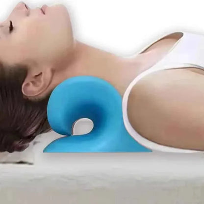 Cervical Massage Pillow - Portable Neck Support for Pain Relief and Relaxation